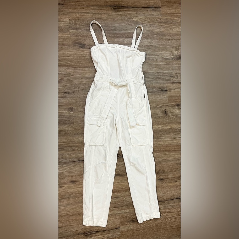 Free People White Jumpsuit
